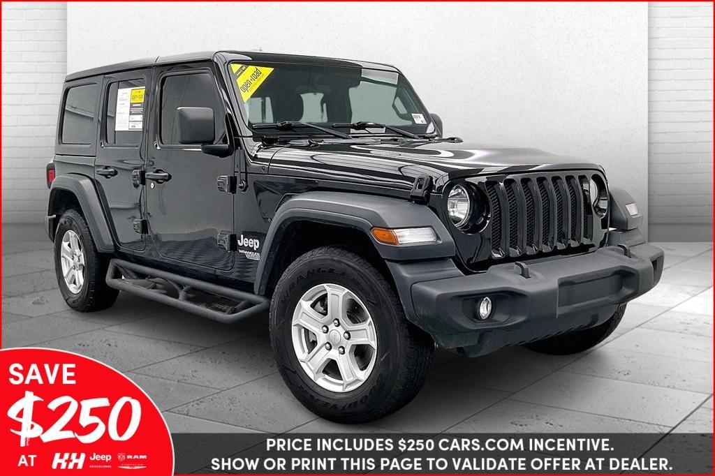 used 2019 Jeep Wrangler Unlimited car, priced at $27,650