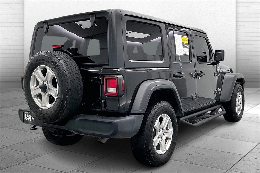 used 2019 Jeep Wrangler Unlimited car, priced at $27,650