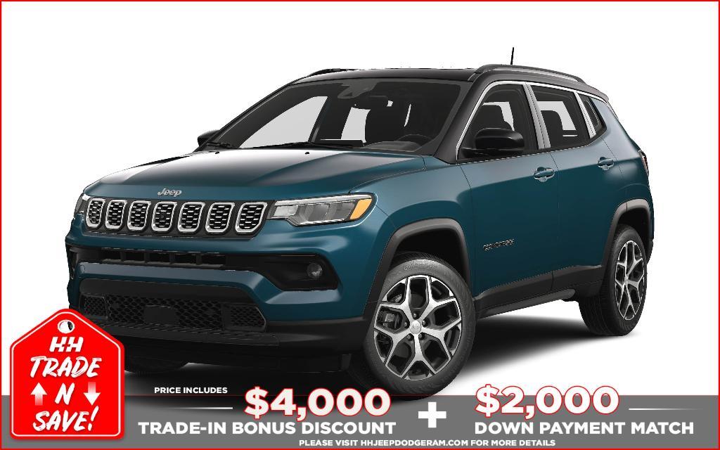 new 2024 Jeep Compass car, priced at $35,205