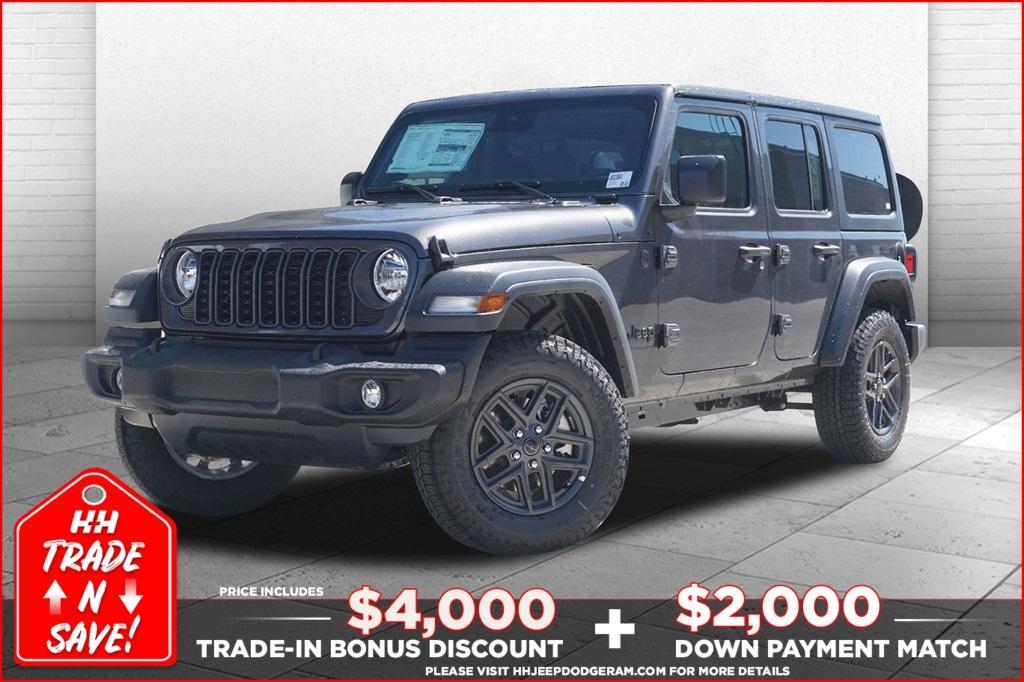 new 2024 Jeep Wrangler car, priced at $45,435