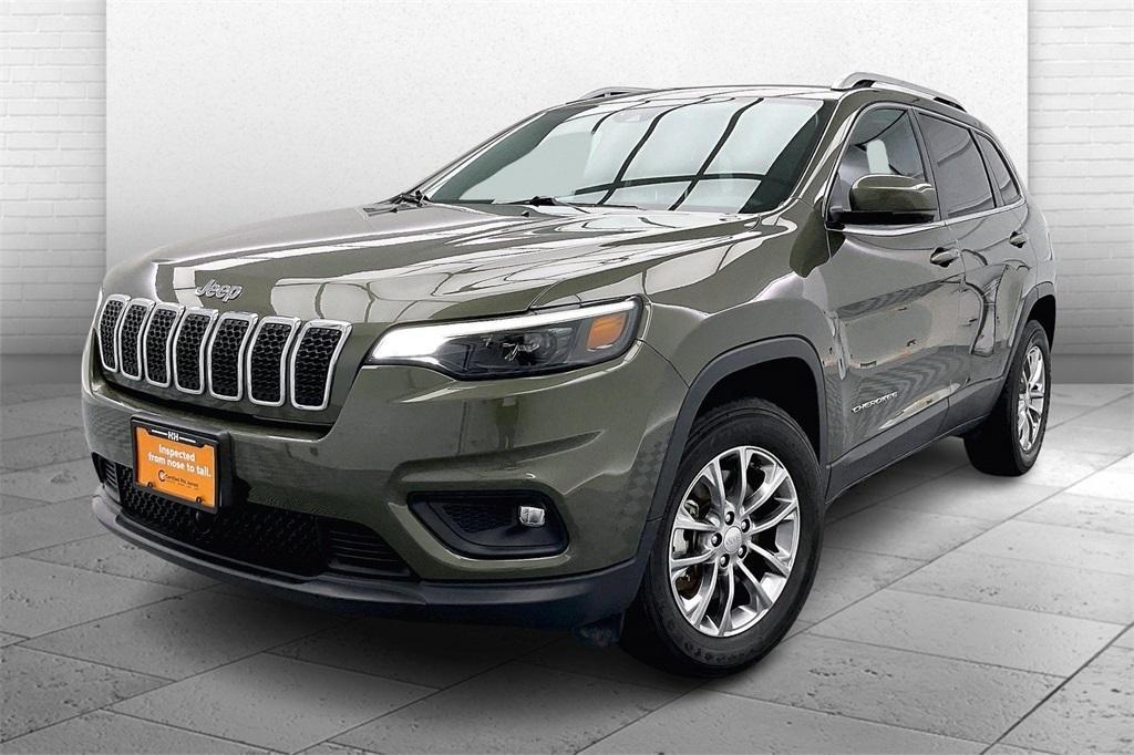 used 2021 Jeep Cherokee car, priced at $25,650
