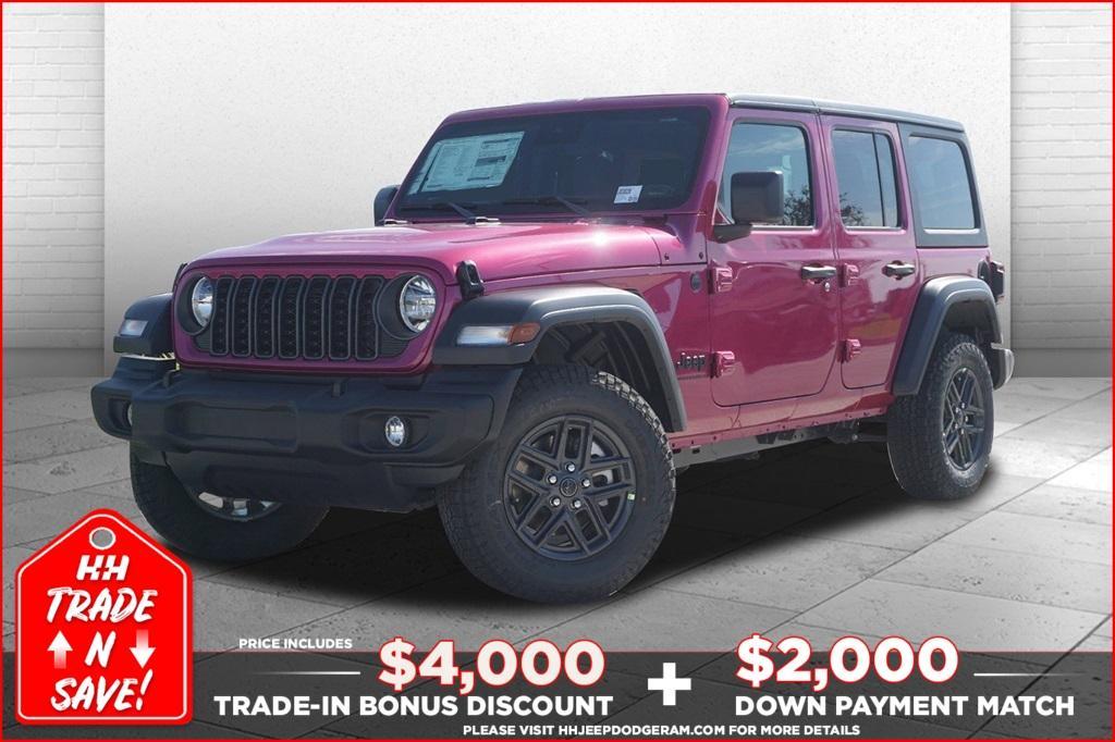 new 2024 Jeep Wrangler car, priced at $47,130