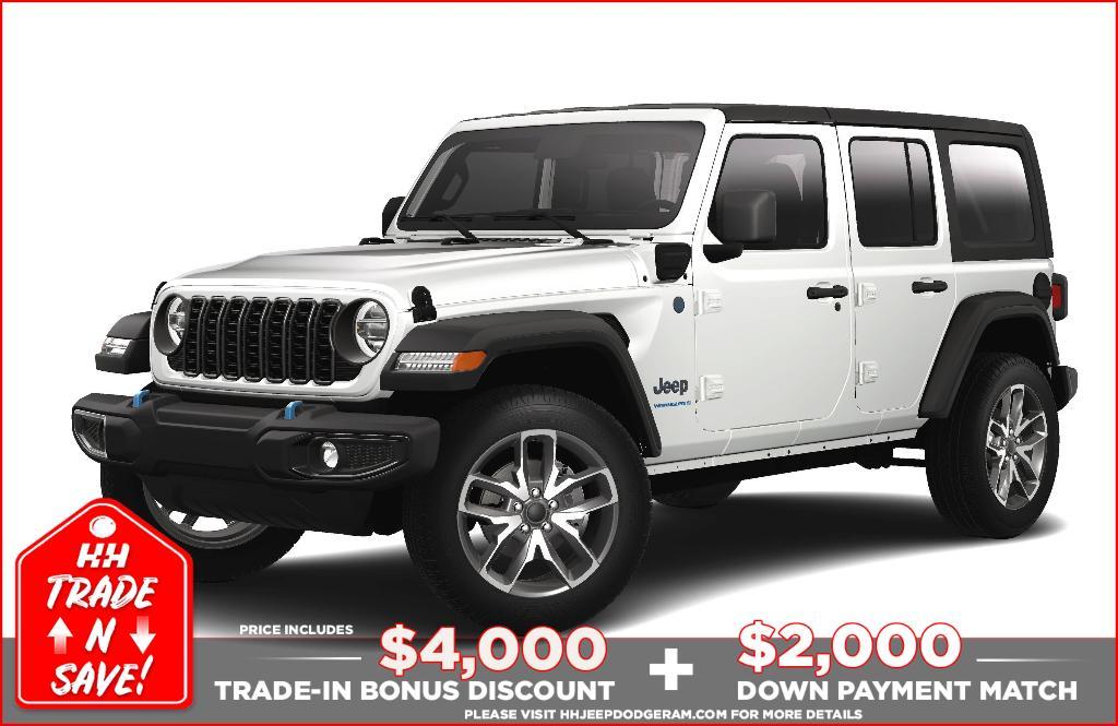 new 2024 Jeep Wrangler 4xe car, priced at $52,940