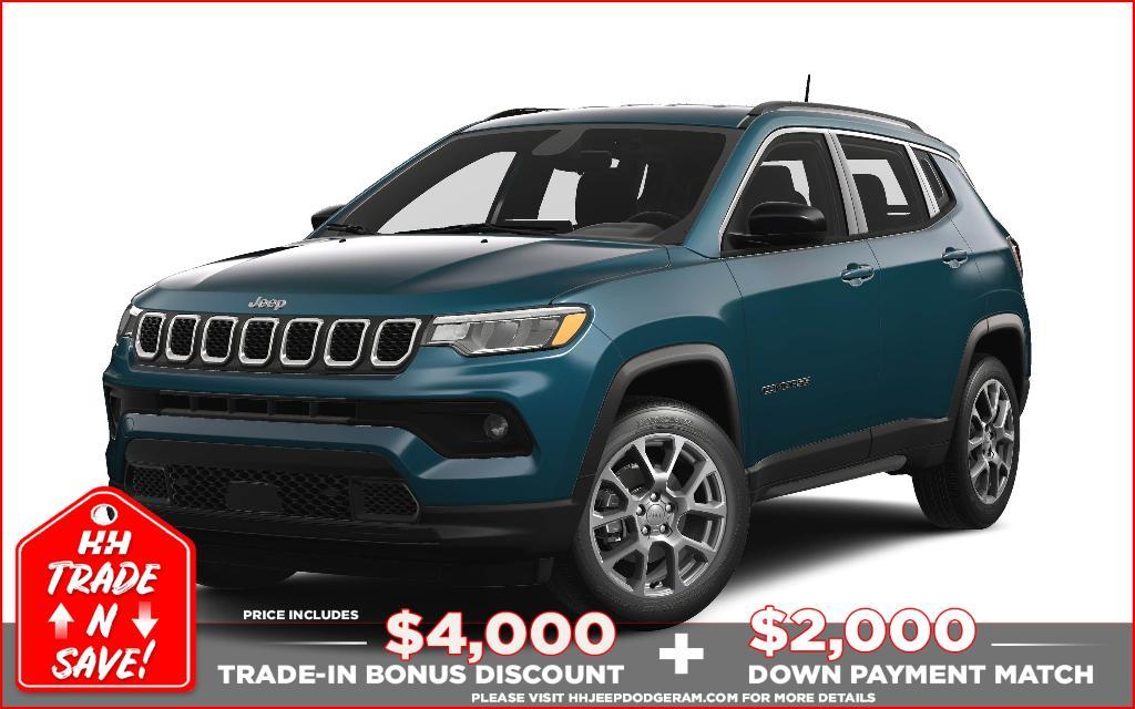 new 2024 Jeep Compass car, priced at $29,580