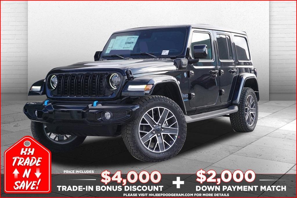 new 2024 Jeep Wrangler 4xe car, priced at $66,645