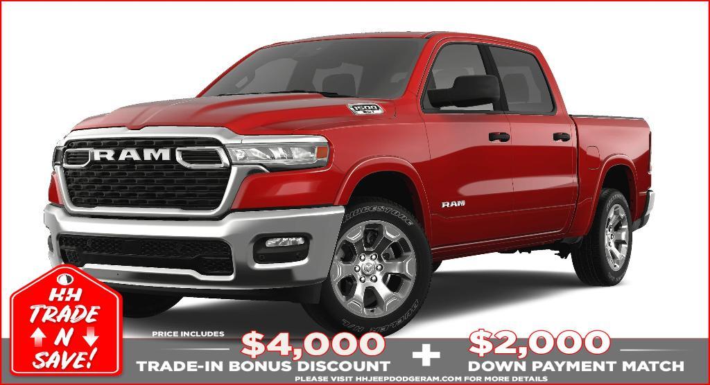 new 2025 Ram 1500 car, priced at $52,110