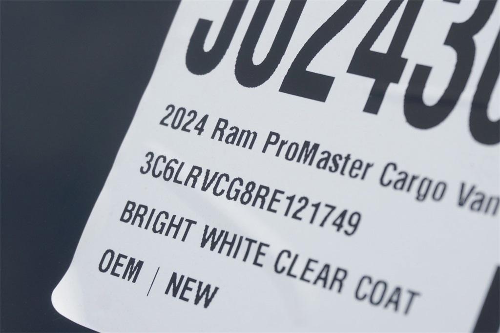 new 2024 Ram ProMaster 2500 car, priced at $52,315