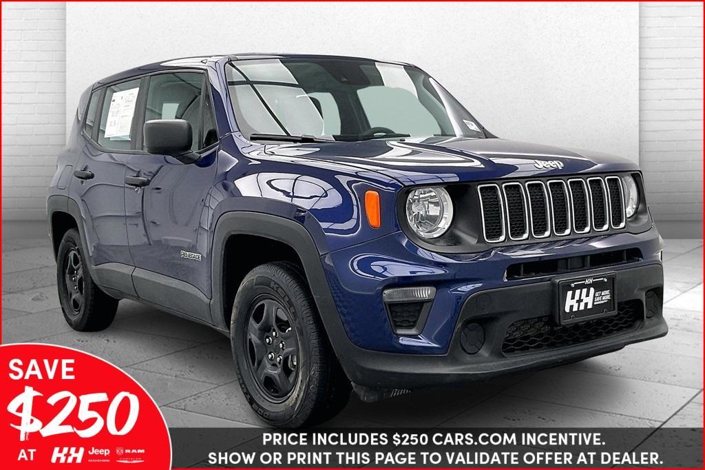 used 2021 Jeep Renegade car, priced at $18,238