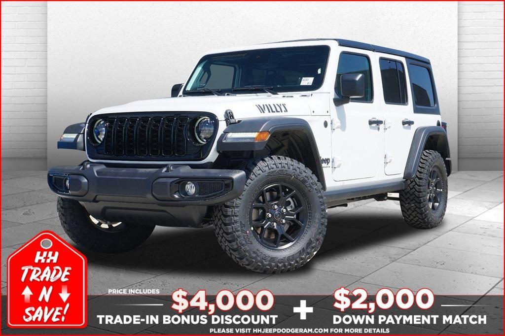 new 2024 Jeep Wrangler car, priced at $52,175