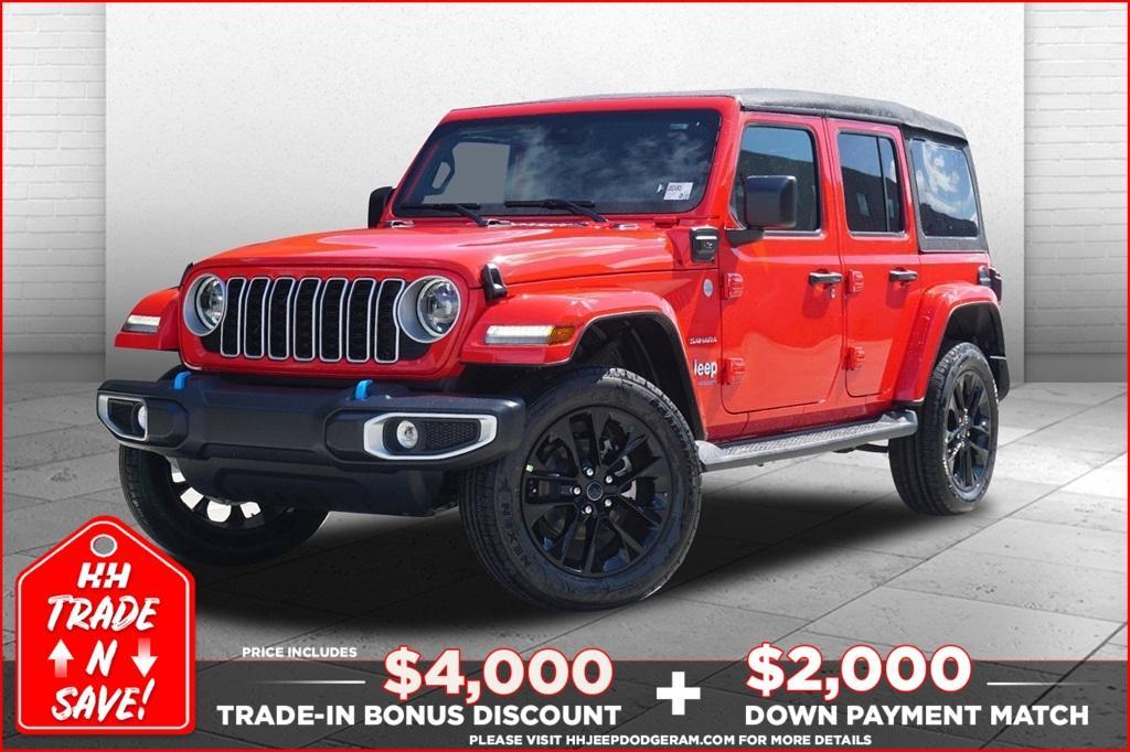 new 2024 Jeep Wrangler 4xe car, priced at $56,735