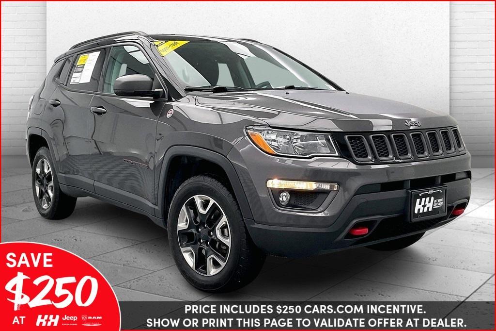 used 2018 Jeep Compass car, priced at $20,194