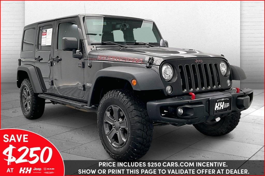 used 2018 Jeep Wrangler JK Unlimited car, priced at $23,650