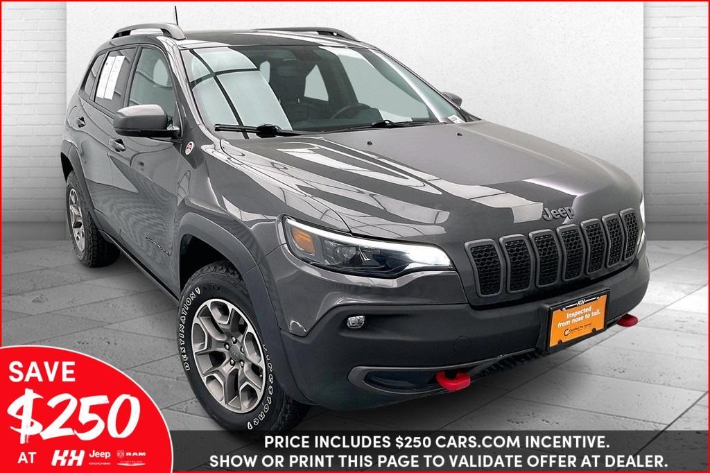 used 2020 Jeep Cherokee car, priced at $23,350