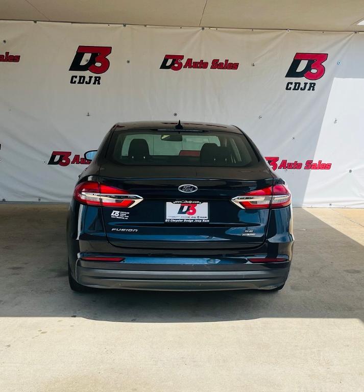 used 2020 Ford Fusion Hybrid car, priced at $13,683