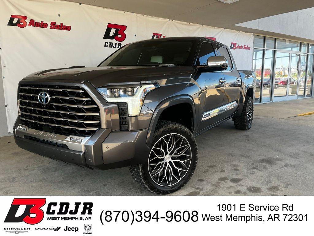 used 2023 Toyota Tundra Hybrid car, priced at $53,887