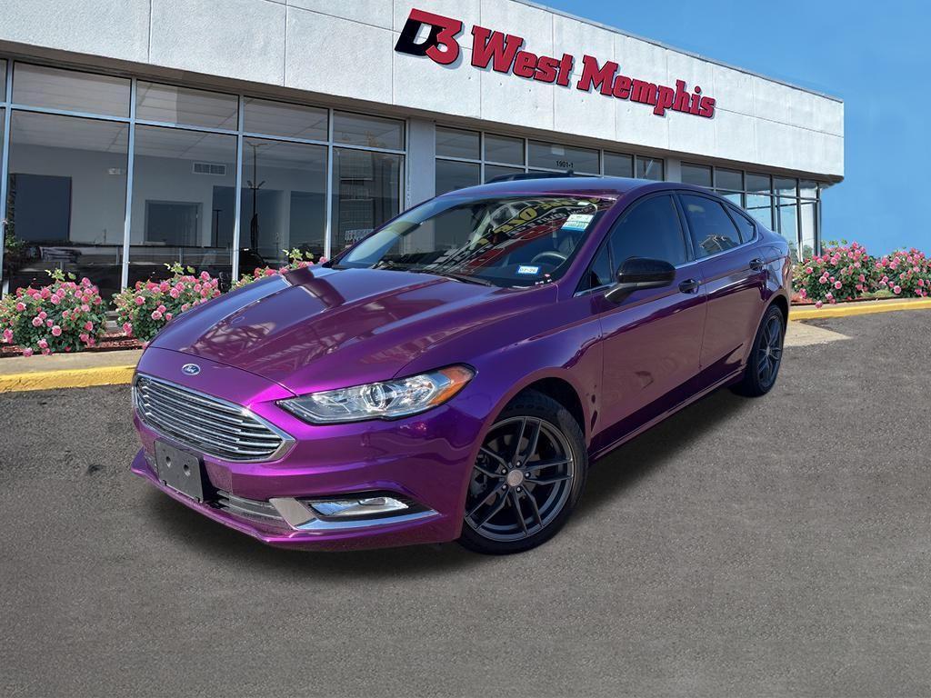 used 2018 Ford Fusion car, priced at $15,528