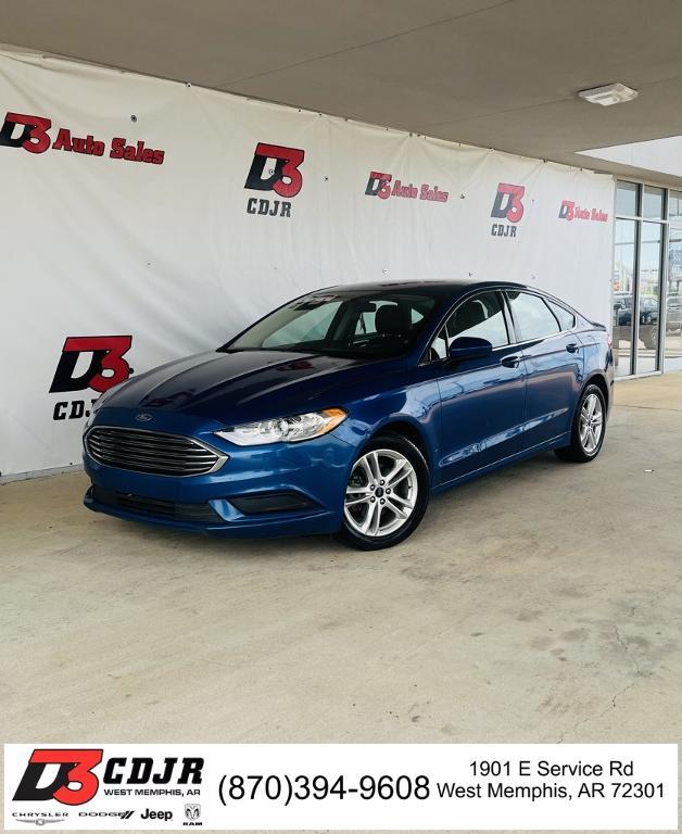 used 2018 Ford Fusion car, priced at $10,412