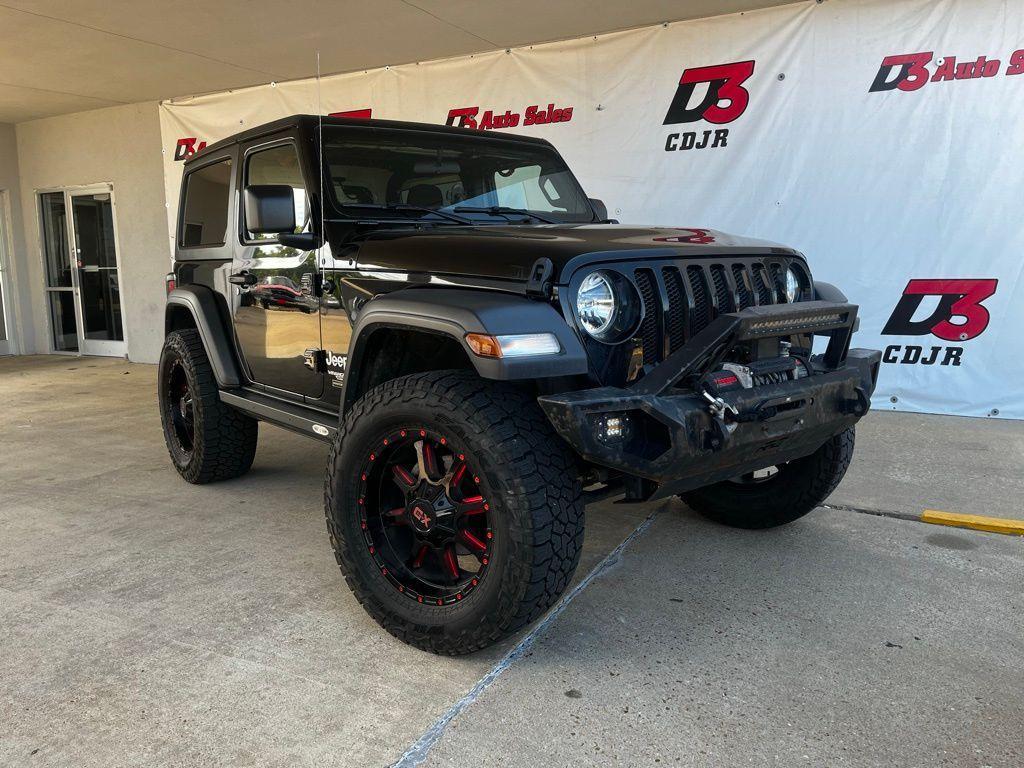 used 2020 Jeep Wrangler car, priced at $26,199