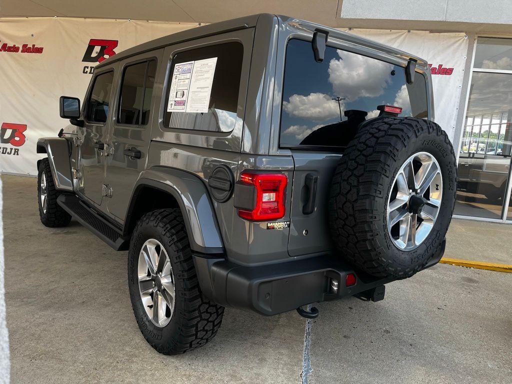 used 2020 Jeep Wrangler Unlimited car, priced at $32,487