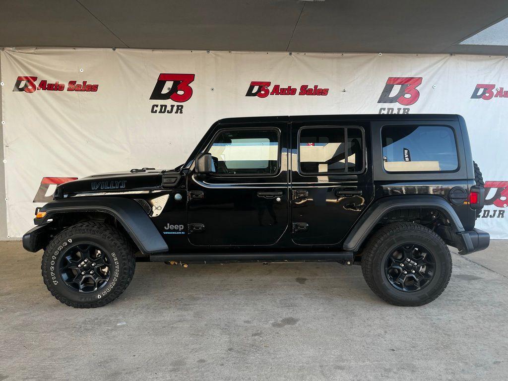 used 2020 Jeep Wrangler Unlimited car, priced at $32,487