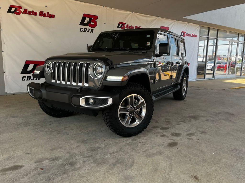 used 2020 Jeep Wrangler Unlimited car, priced at $32,487