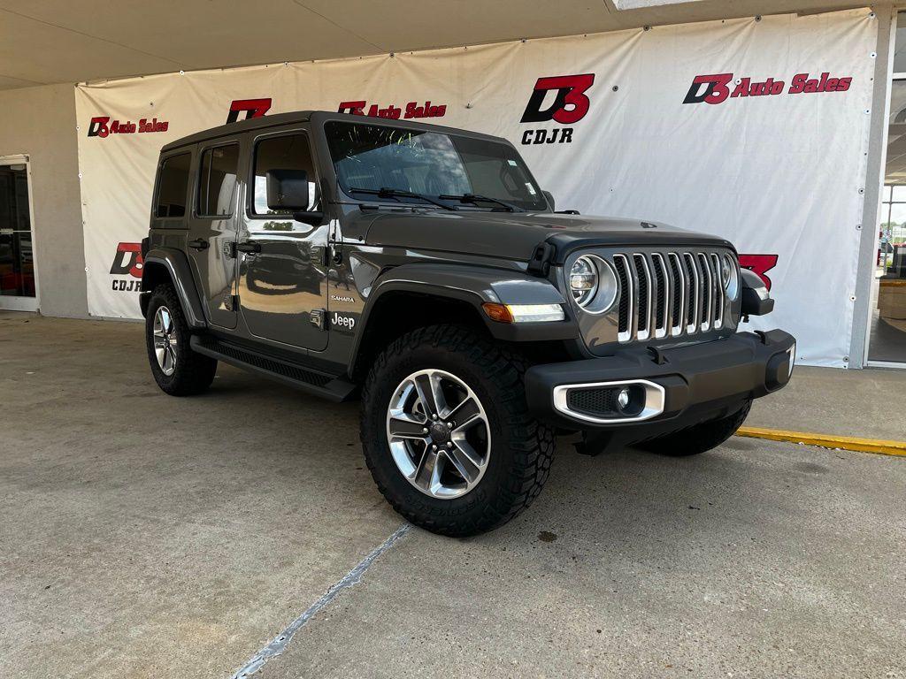 used 2020 Jeep Wrangler Unlimited car, priced at $32,487