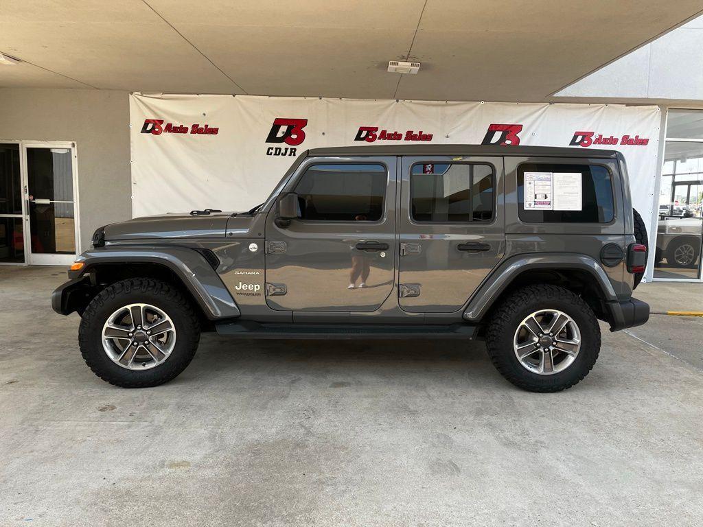 used 2020 Jeep Wrangler Unlimited car, priced at $32,487