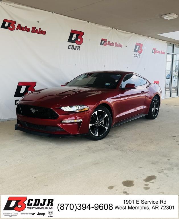 used 2021 Ford Mustang car, priced at $25,942