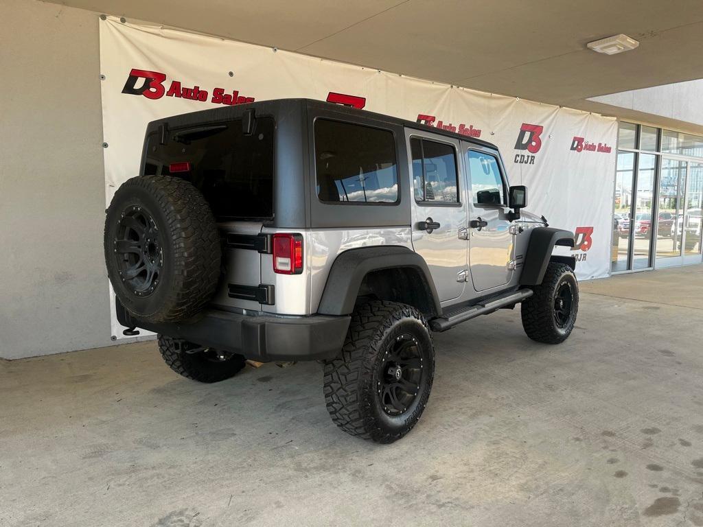 used 2016 Jeep Wrangler Unlimited car, priced at $18,078