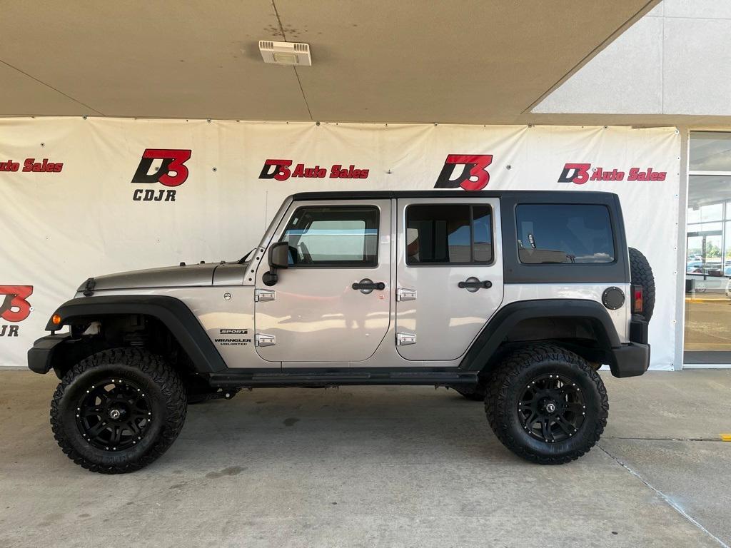 used 2016 Jeep Wrangler Unlimited car, priced at $18,078