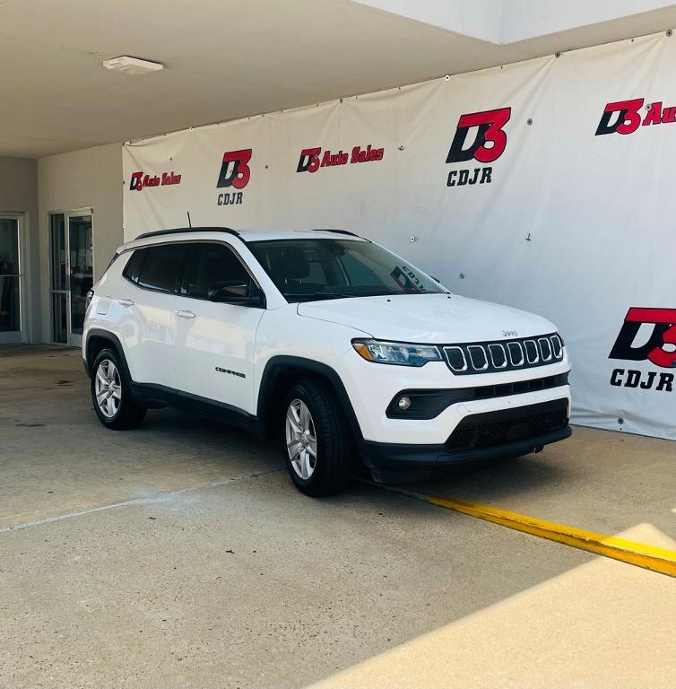 used 2022 Jeep Compass car, priced at $18,936