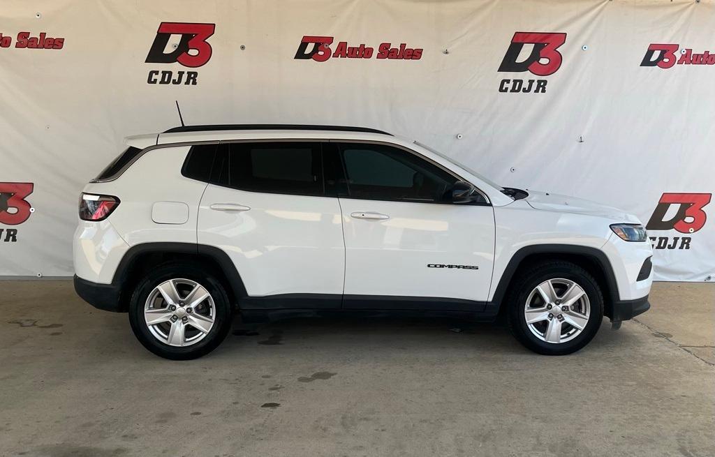 used 2022 Jeep Compass car, priced at $18,936