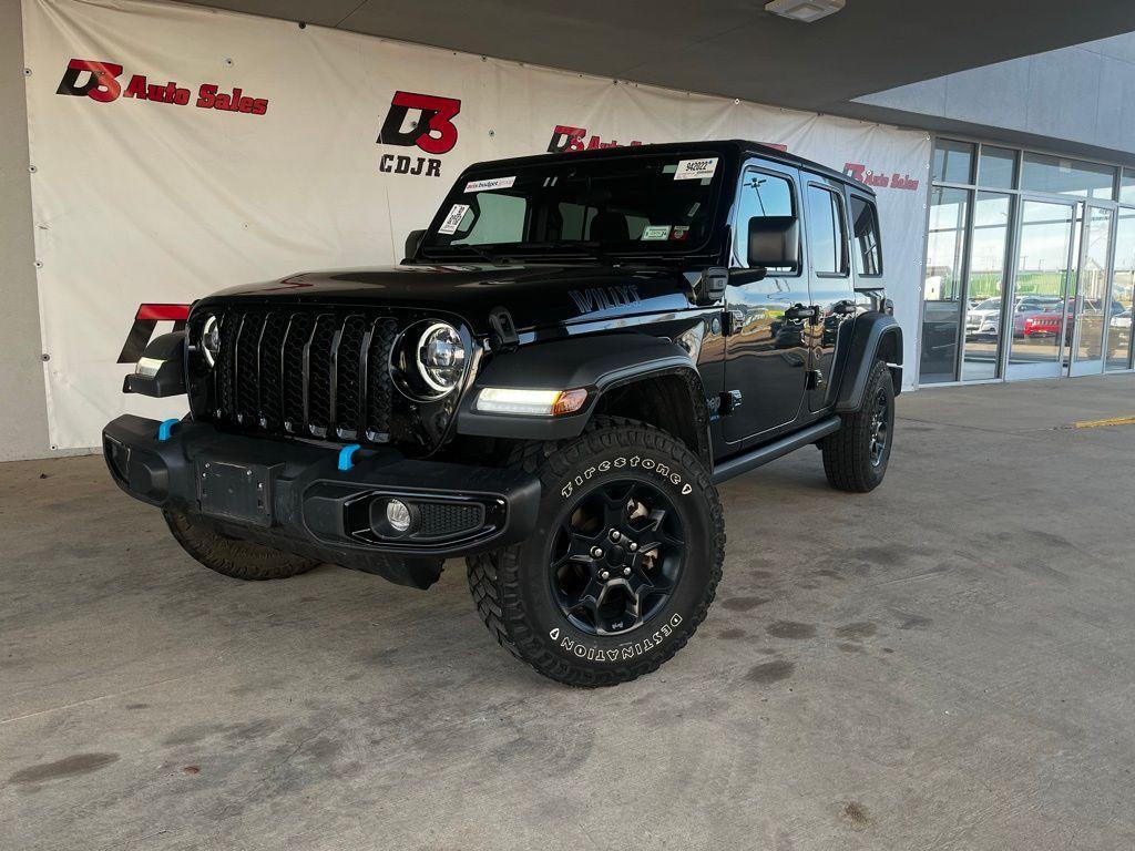 used 2023 Jeep Wrangler 4xe car, priced at $30,987