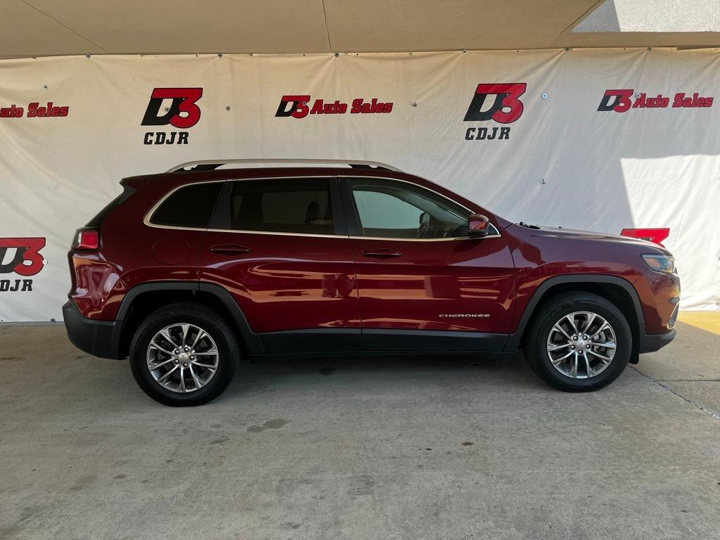 used 2019 Jeep Cherokee car, priced at $18,671