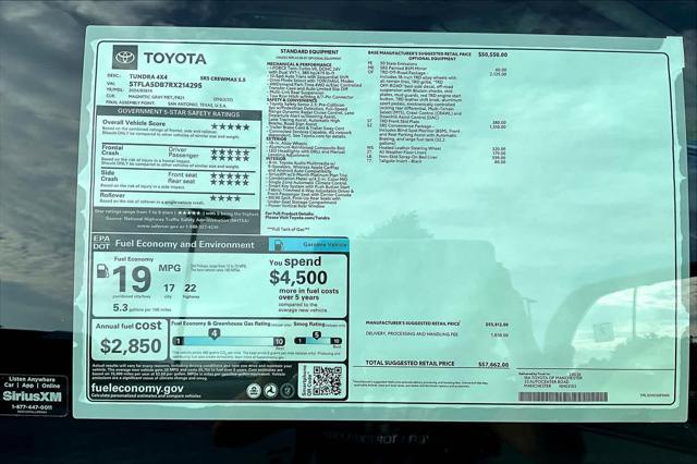 used 2024 Toyota Tundra car, priced at $49,791