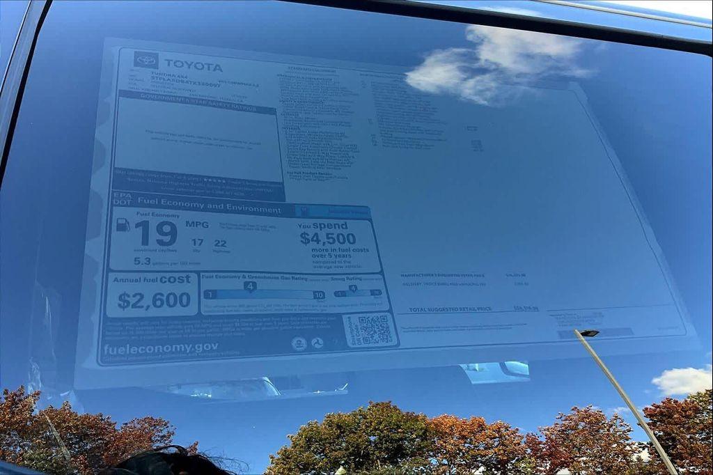 new 2026 Toyota Tundra car, priced at $58,518