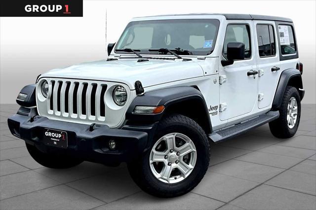 used 2019 Jeep Wrangler Unlimited car, priced at $21,491