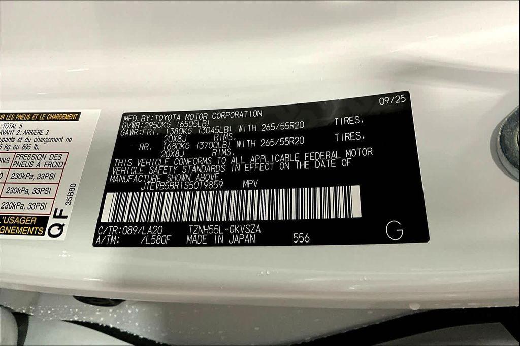 new 2025 Toyota 4Runner car, priced at $65,464