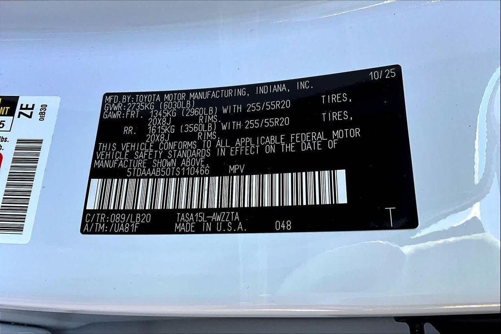 new 2026 Toyota Grand Highlander car, priced at $59,433