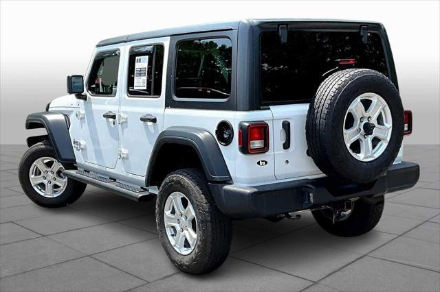 used 2018 Jeep Wrangler Unlimited car, priced at $21,981