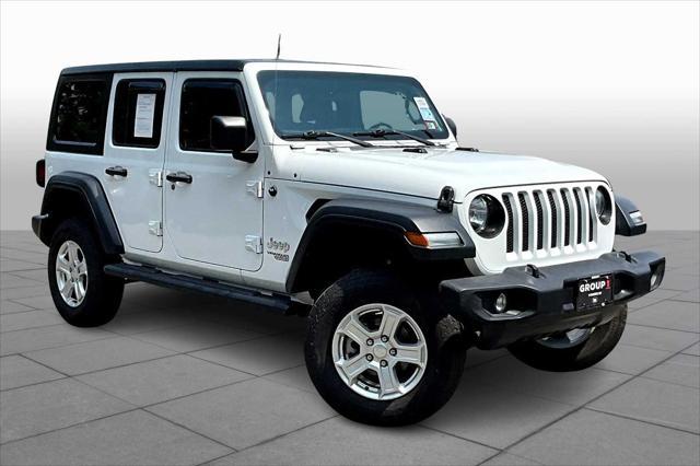 used 2018 Jeep Wrangler Unlimited car, priced at $21,981
