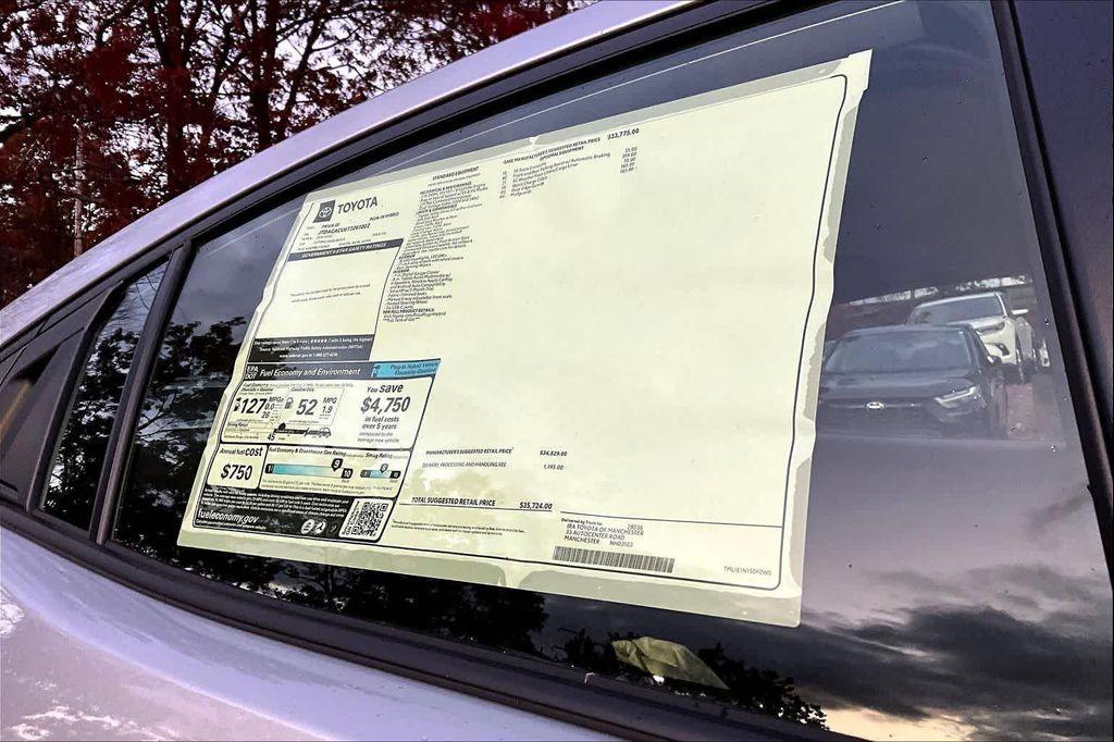 new 2026 Toyota Prius Plug-In Hybrid car, priced at $35,724