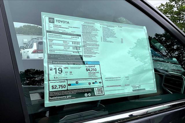 new 2025 Toyota Tundra car, priced at $73,745