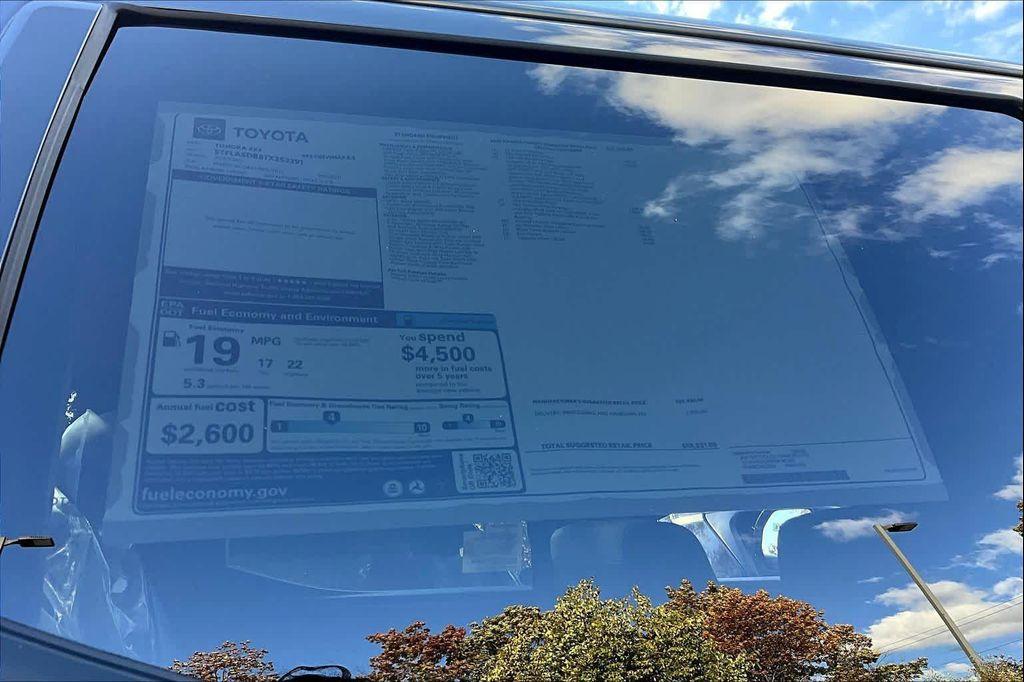 new 2026 Toyota Tundra car, priced at $58,031