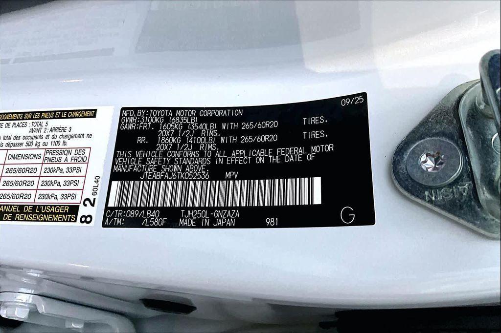 new 2026 Toyota Land Cruiser car, priced at $72,130