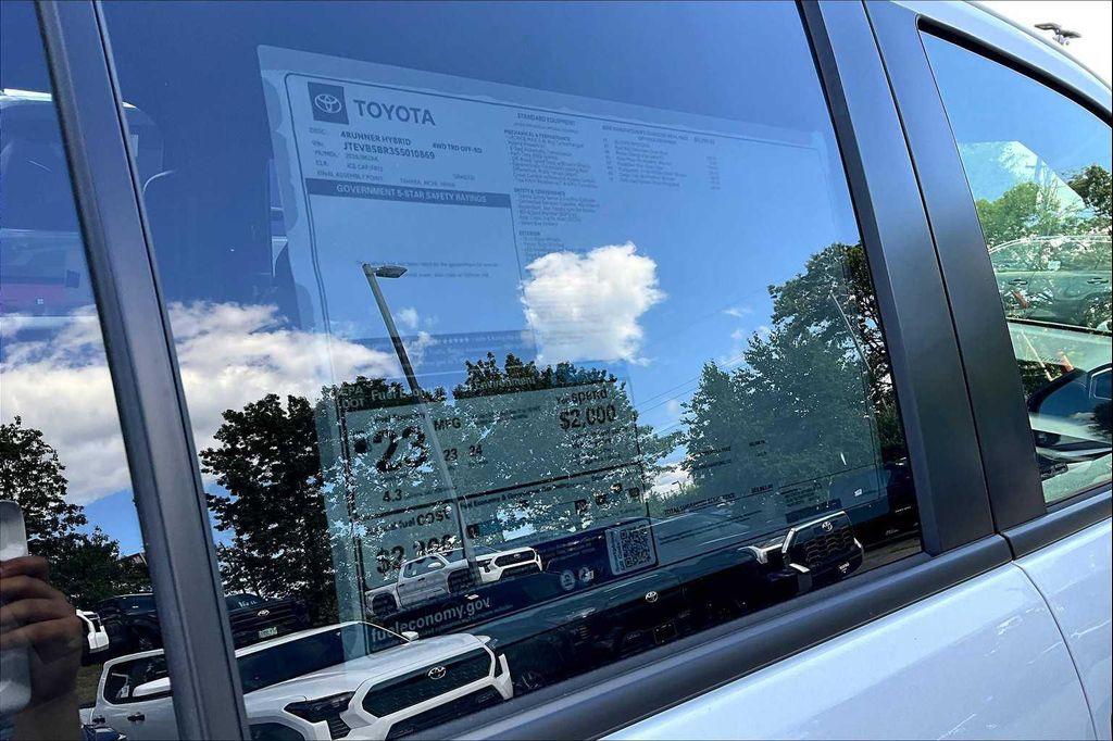 new 2025 Toyota 4Runner car, priced at $55,063