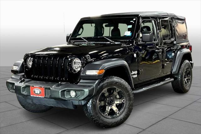 used 2018 Jeep Wrangler Unlimited car, priced at $19,791