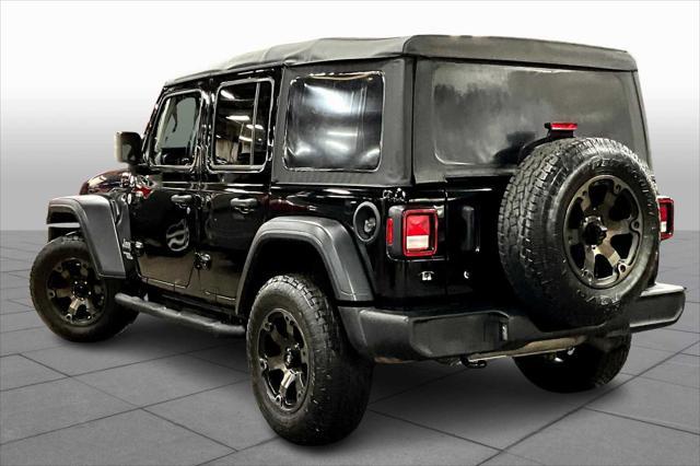 used 2018 Jeep Wrangler Unlimited car, priced at $18,882