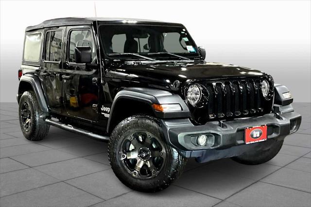 used 2018 Jeep Wrangler Unlimited car, priced at $18,882