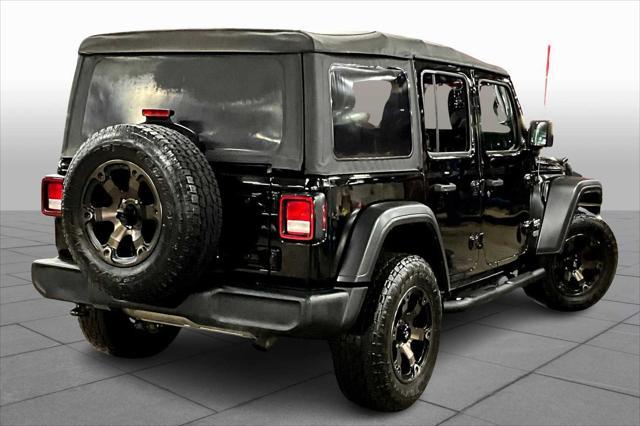 used 2018 Jeep Wrangler Unlimited car, priced at $18,882